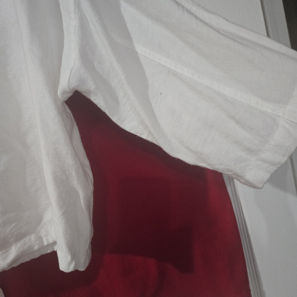 White Long Sleeve Top